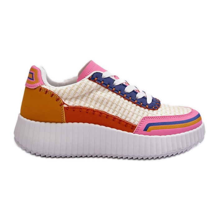 Sneakers Platform da Donna Multicolor Redala multicolore