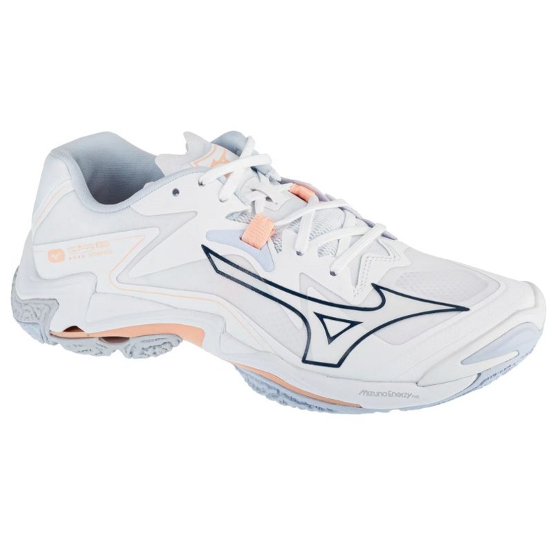 Scarpe da pallavolo Mizuno Wave Lightning Z8 W V1GC240035 bianca