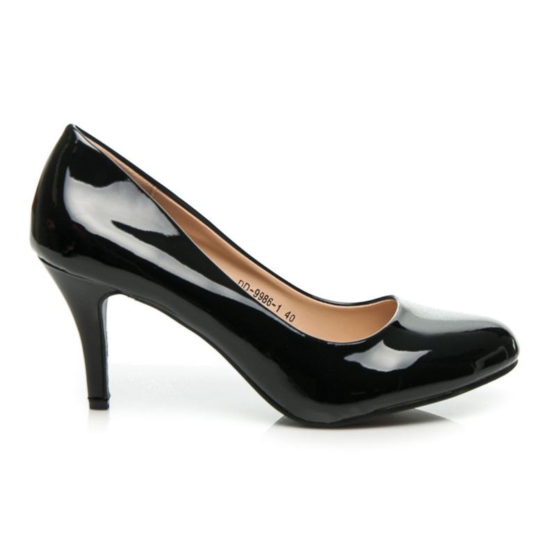 Yes Mile Pompe laccate nero