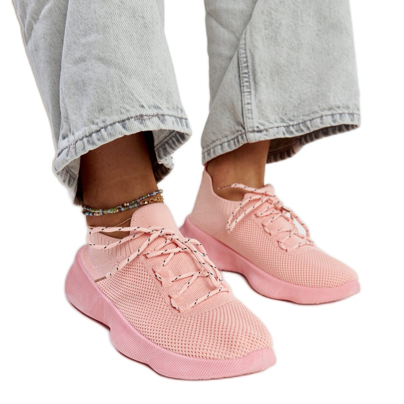 Scarpe da ginnastica sportive Roshni rosa