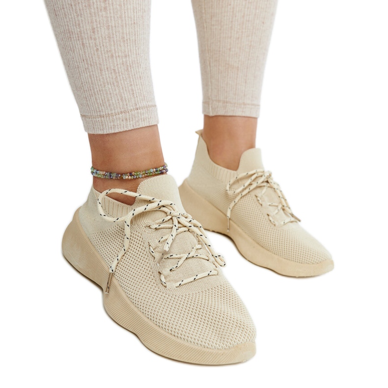 Scarpe da ginnastica sportive Roshni beige