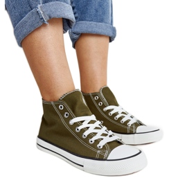 Sneakers alte Eliska verde scuro