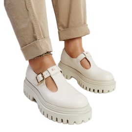 Scarpe Karino in pelle beige