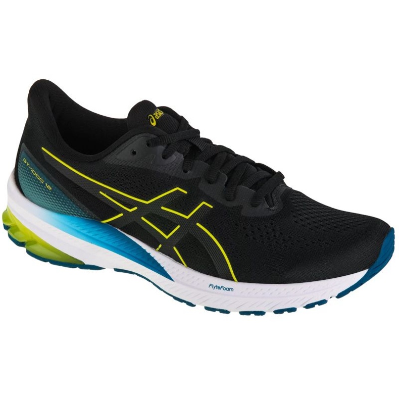 Scarpe da corsa Asics GT-1000 12 M 1011B631-005 nero