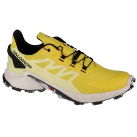 Scarpe da corsa Salomon Supercross 4 474611 giallo