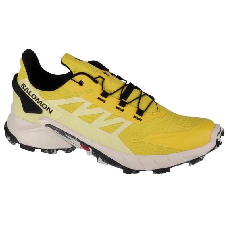 Scarpe da corsa Salomon Supercross 4 474611 giallo