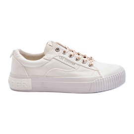 Sneakers da Donna Lee Cooper LCW-24-31-2170 Bianco