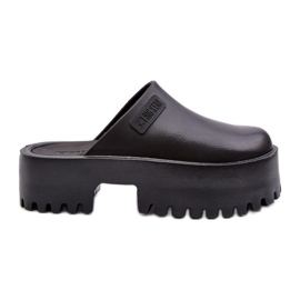 Infradito da donna con suola massiccia Big Star NN274014 Nero