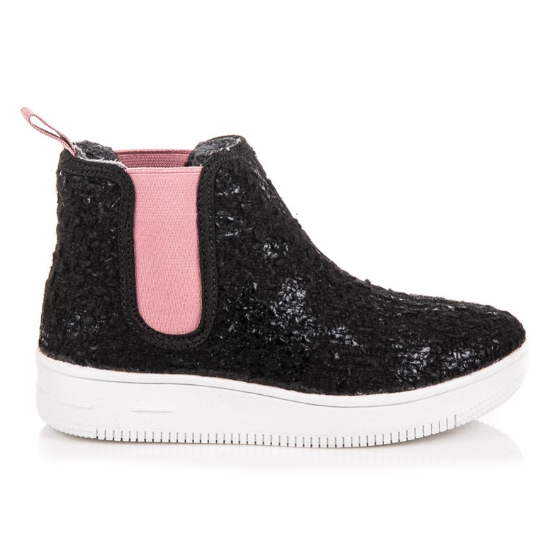 Kylie Stivali Jodhpur alla moda nero