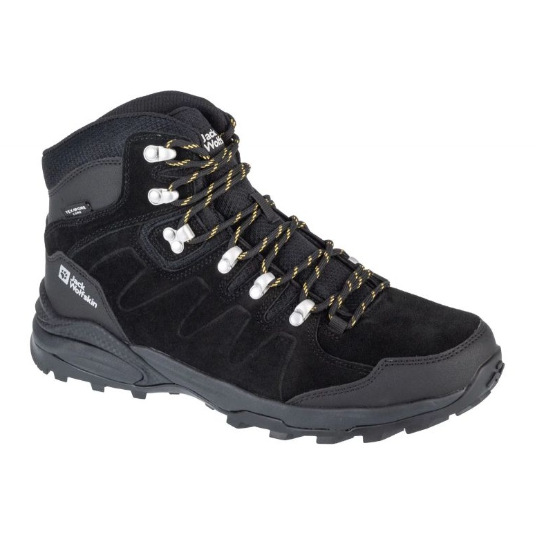 Scarpe Jack Wolfskin Refugio Texapore Mid 4049841-6357 nero