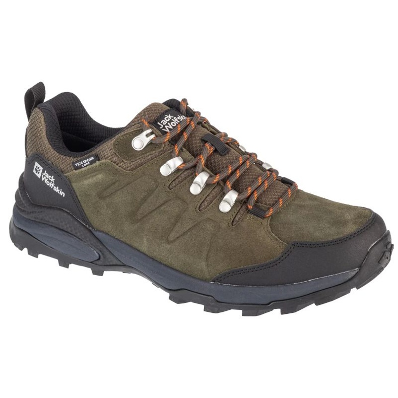 Scarpe Jack Wolfskin Refugio Texapore Low M 4049851-4287 verde