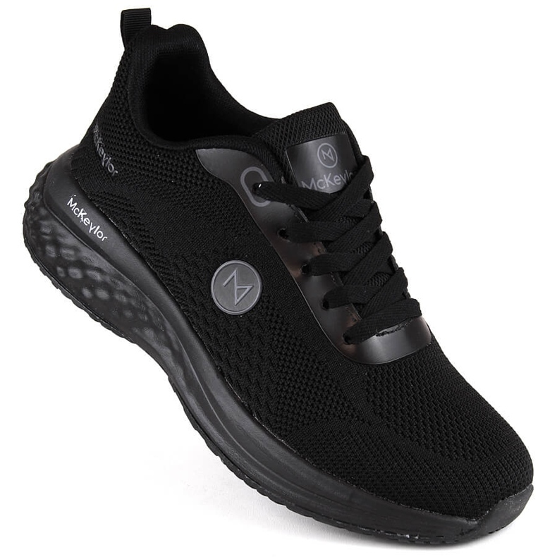 Scarpe sportive nere da uomo McKeylor 20683 nero