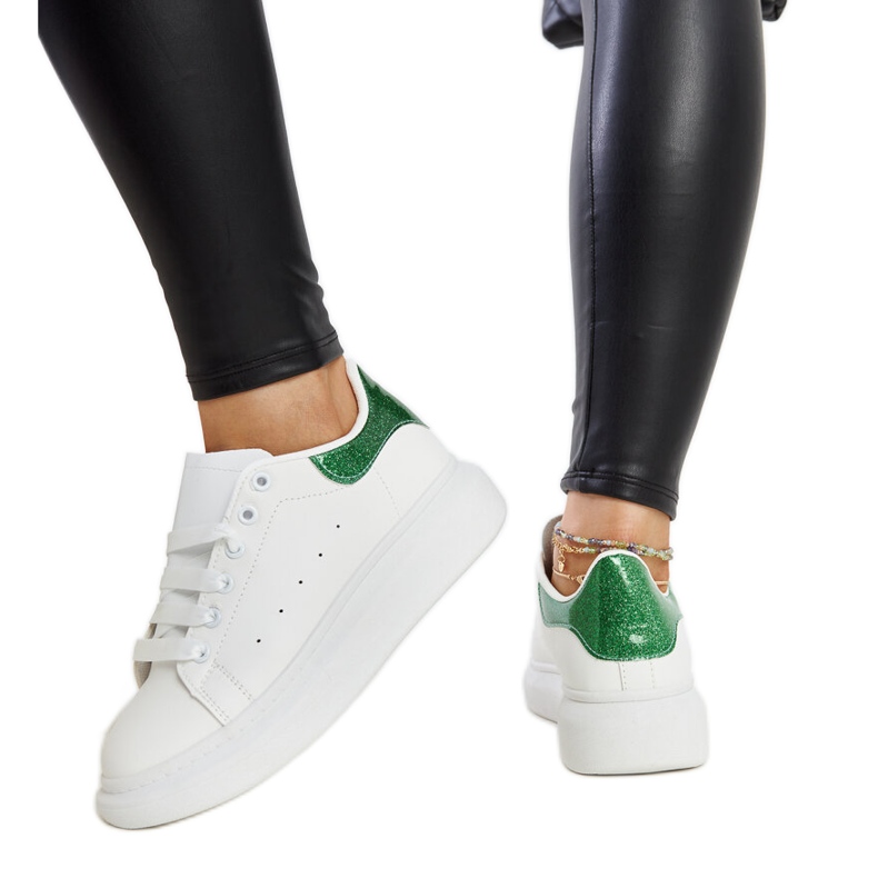 Sneakers Fatimah in ecopelle bianca