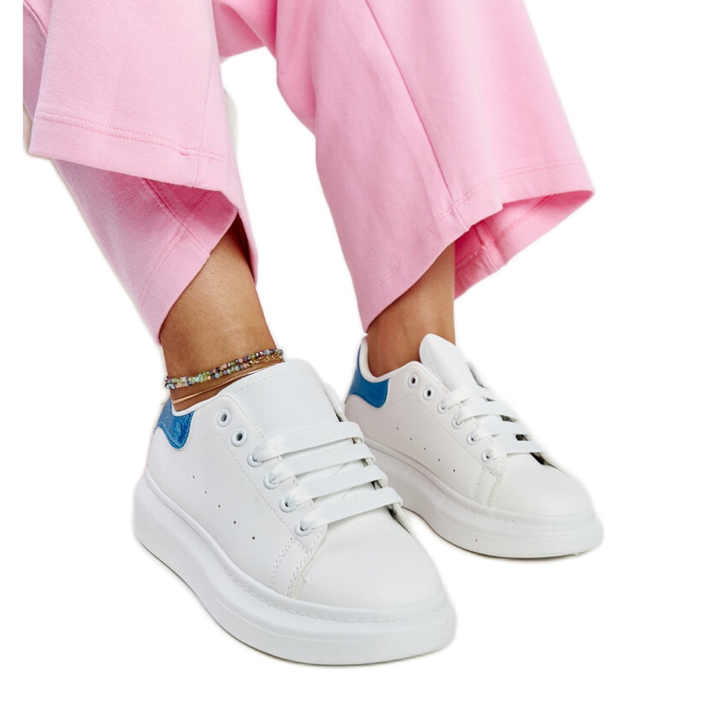 Sneakers Fatimah in ecopelle bianca