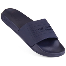 Infradito da piscina da spiaggia da uomo, blu navy Big Star NN174652