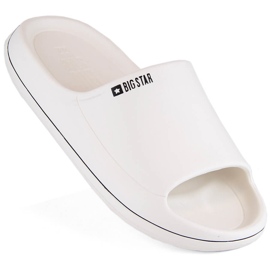 Infradito da spiaggia in schiuma bianca Big Star NN274A043 bianco