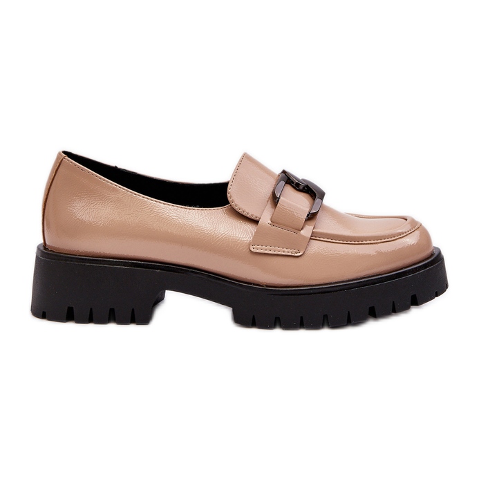 Vinceza Mocassini da donna in vernice Beige Santtes