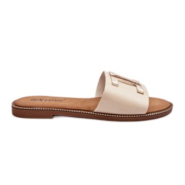 Seastar Infradito Da Donna Beige Con Decorazione Ollavia