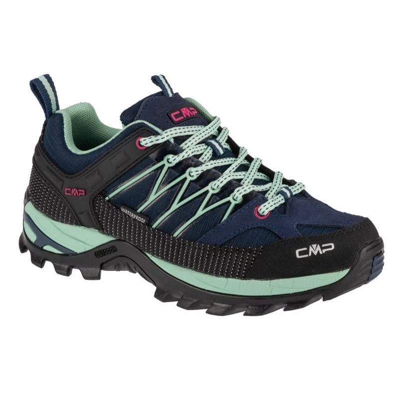 Scarpe CMP Rigel Low Wmn Wp 3Q54456-62MN blu