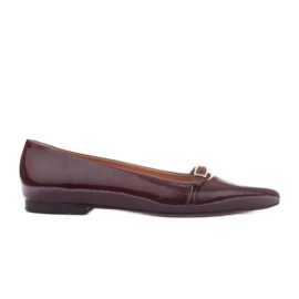 Marco Shoes Le ballerine di Helen rosso