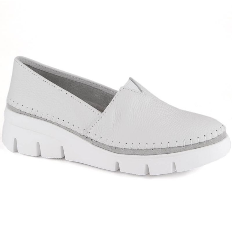 Scarpe Filippo W PAW513B in pelle, bianche bianca