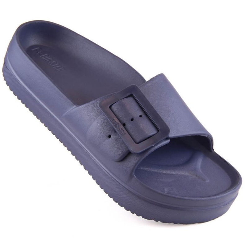 Infradito platform Big Star INT1967, blu navy