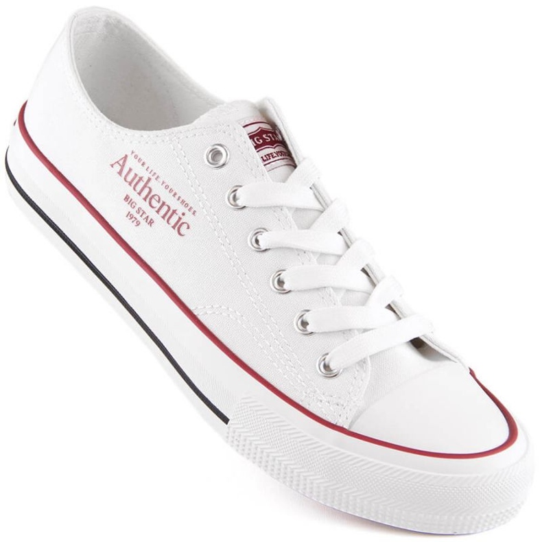 Scarpe da ginnastica Big Star INT1970, bianche bianca