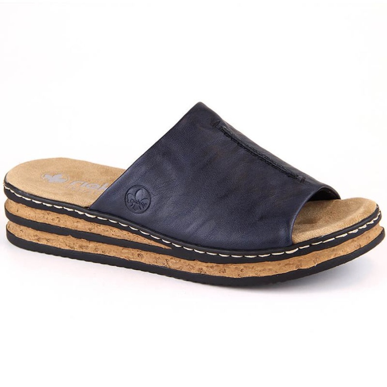 Comode infradito Rieker W RKR670, blu navy