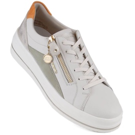 Rieker Comode scarpe in pelle Remonte W RKR676, beige