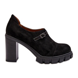 Scarpe con Tacco Alto da Donna Nero Tauina