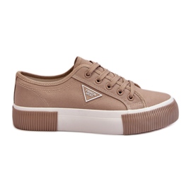 Sneakers Basse da Donna Enalae Beige