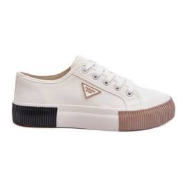 Sneakers Basse da Donna Enalae Bianco bianca