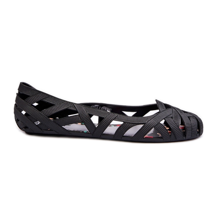 Ballerine in gomma da donna nere Salam nero