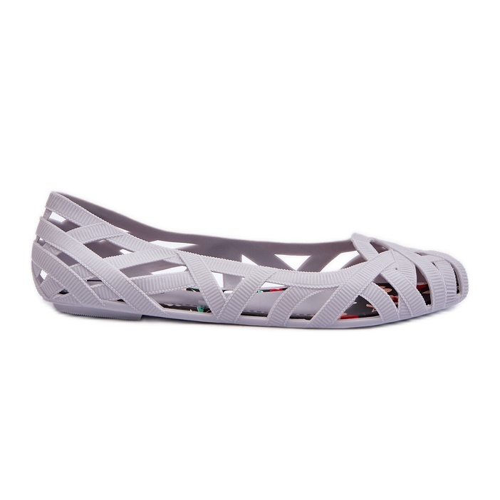 Ballerine in gomma da donna Grigie Salam grigio