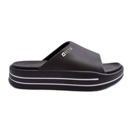 Infradito da donna sulla piattaforma Big Star NN274A036 Nero