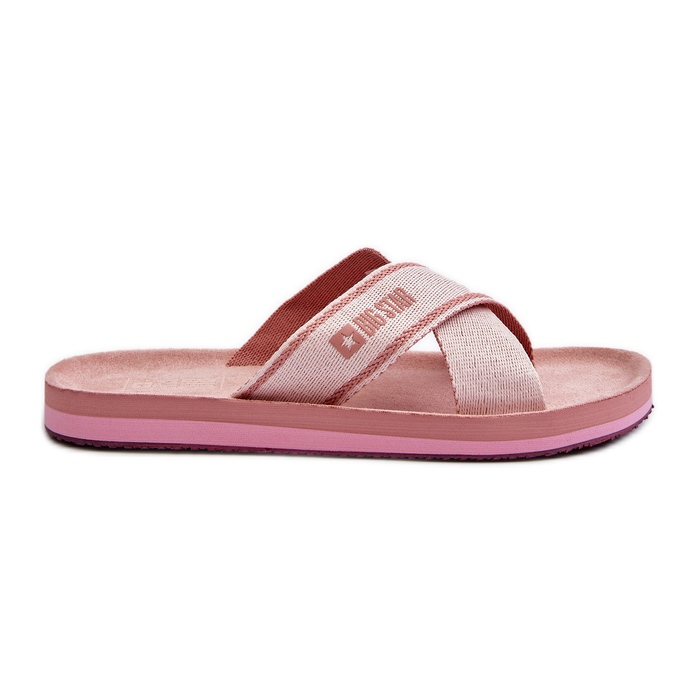 Infradito da donna Big Star NN274A058 Rosa