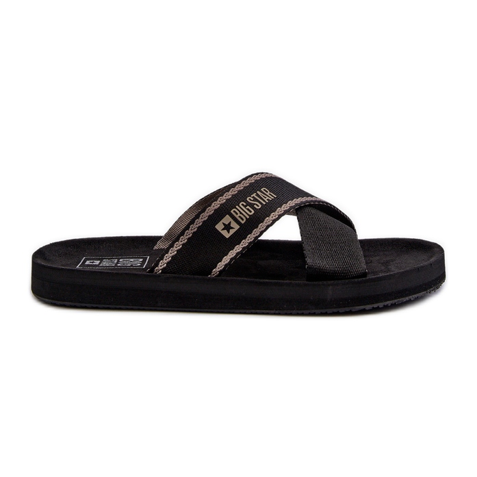Infradito da donna Big Star NN274A059 Nero