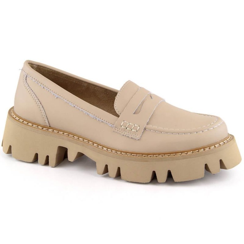 Filippo W PAW502 scarpe in pelle beige