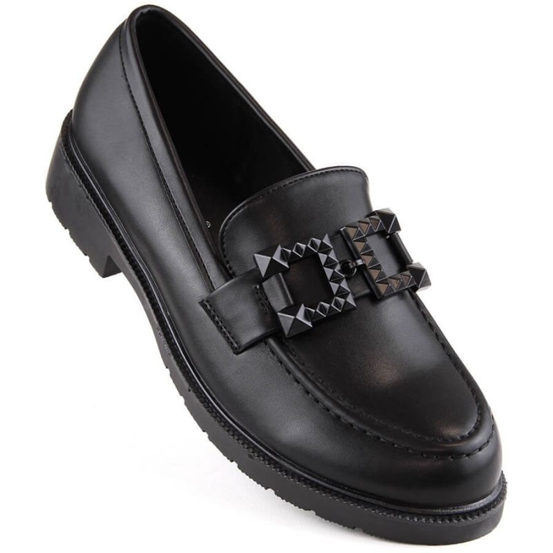 Scarpe con decorazione S.Barski W OLI247 nere nero