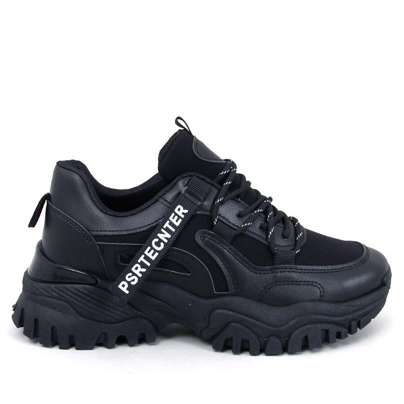 Bains Sneakers con zeppa nere nero