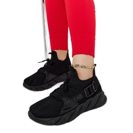 Sneaker sportive Faruz leggere di colore nero