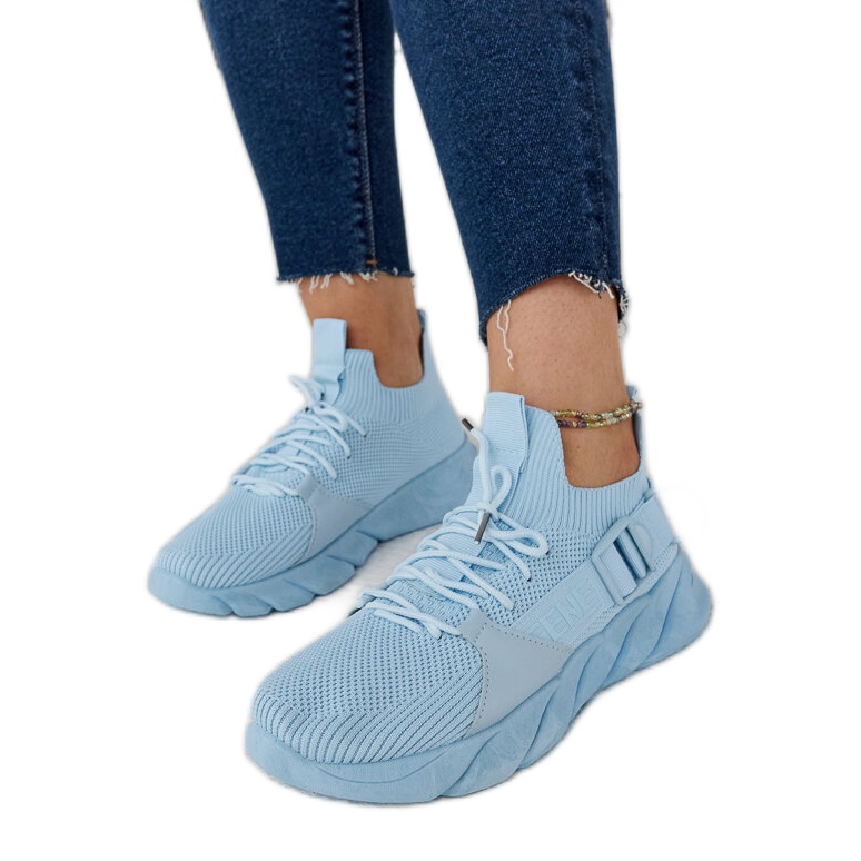 Sneakers sportive leggere blu di Faruz