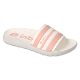 Ciabatte da donna Inblu rosa chiaro 067D001 bianco
