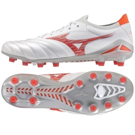 Scarpe da calcio Mizuno Morelia Neo Vi Beta Japan Mix Md M P1GA244060 bianco