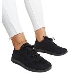 Sneaker Mairago in tessuto nero