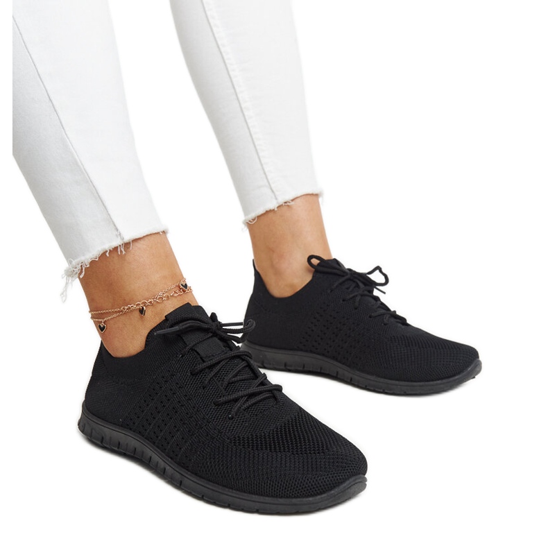 Sneaker Mairago in tessuto nero