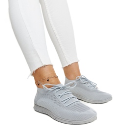 Sneakers in tessuto Zahira grigio