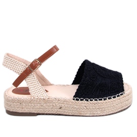 Sandali espadrillas Boho Ingram neri nero