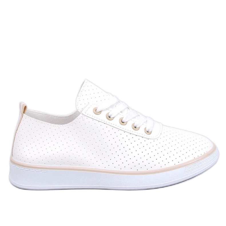 Hodges Sneaker traforata beige