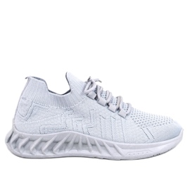 Scarpe sportive a calzino Neam Grey grigio